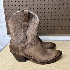 Ariat Stardust Brown Pull On Western Women’s Boots Size 7.5 B 10012076